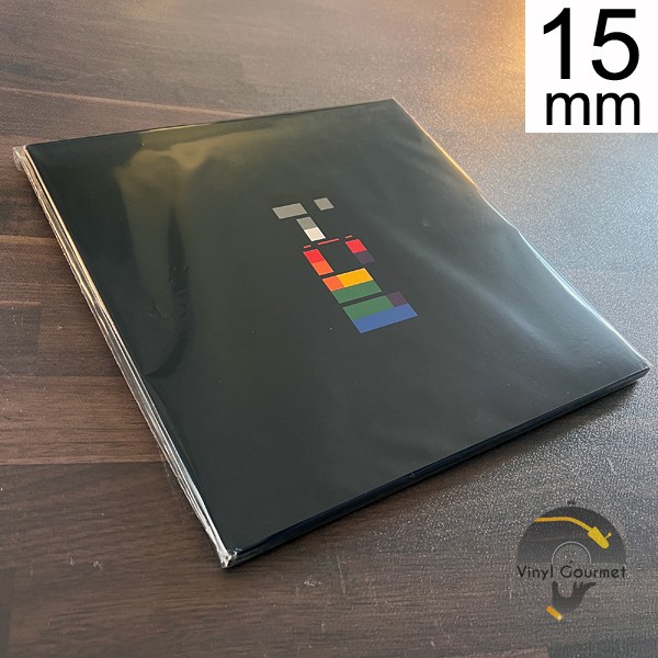 5 Outer Sleeves for Vinyl LP Box Sets Protection Transparent