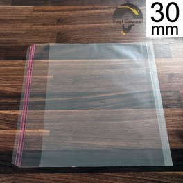10 Outer Sleeves for Vinyl LP Box Sets Protection Transparent Polypropylene Plastic 30mm (C)
