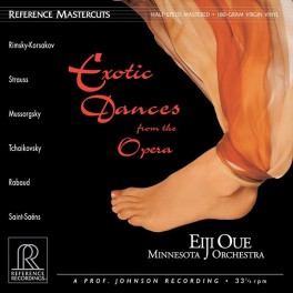 Eiji Oue Exotic Dances From the Opera LP 180 Gram Vinyl Reference Recordings Mastercuts QRP USA Eiji Oue Exotic Dances From the Opera LP 180 Gram Vinyl Reference Recordings Mastercuts QRP USA