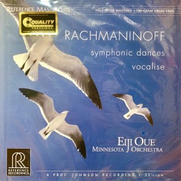 Rachmaninoff Symphonic Dances Vocalise LP 180g Vinyl Oue Reference Recordings Mastercuts QRP USA