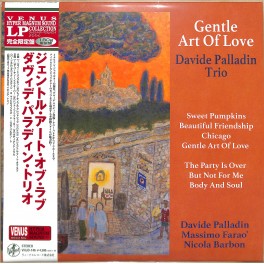 Davide Palladin Trio Gentle Art Of Love LP Vinil 180g Venus Records Hyper Magnum Sound Japan