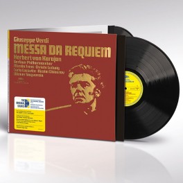 Verdi Messa da Requiem Karajan 2LP 180 Gram Vinyl Deutsche Grammophon The Original Source EU