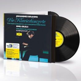 Brahms Piano Concertos No 1 & 2 Gilels 2LP 180g Vinyl Deutsche Grammophon The Original Source EU Brahms Piano Concertos No 1 & 2 Gilels 2LP 180g Vinyl Deutsche Grammophon The Original Source EU