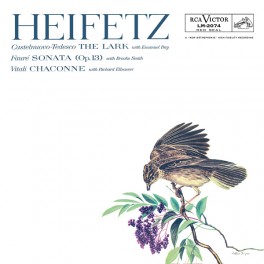 Jascha Heifetz The Lark LP 180 Gram Vinyl Bernie Grundman RCA Red Seal Impex Records RTI 2024 USA Jascha Heifetz The Lark LP 180 Gram Vinyl Bernie Grundman RCA Red Seal Impex Records RTI 2024 USA