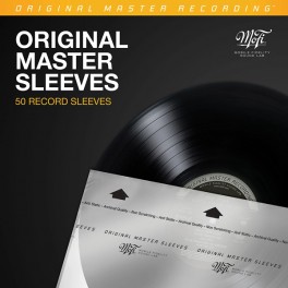 MoFi Original Master Record Inner Sleeves Pack of 50 Mobile Fidelity Sound Lab MFSL USA