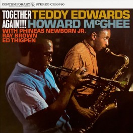 Teddy Edwards Howard McGhee Together Again! LP Vinil 180g Contemporary Acoustic Sounds QRP USA Teddy Edwards Howard McGhee Together Again! LP Vinil 180g Contemporary Acoustic Sounds QRP USA