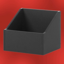 Storage and Display Box for Vinyl Records High Density Fiber MDF wood Storage Capacity 30 to 60 LP's
