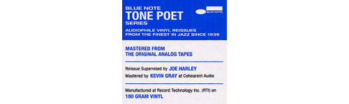 Blue Note Tone Poet Audiophile Series