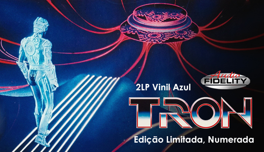 Tron BSO 2LP Vinil Azul Audio Fidelity