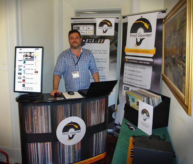 Vinyl Gormet at the Portugal Audioshow 2014